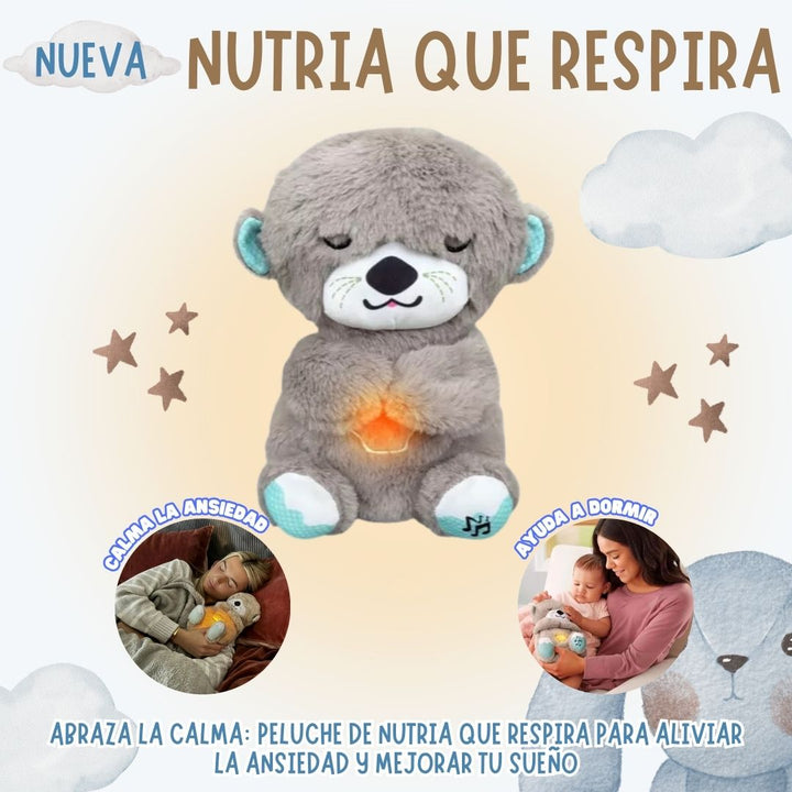 💕DUERME Y CALMA LA ANSIEDAD🦦, NUEVA NUTRIA QUE RESPIRA🧸 + ENVÍO GRATIS