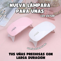 😍EN PROMO Lámpara mini POWER 6 UV/LED + ENVÍO GRATIS