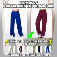 GRAN PROMO 2x1🥰PANTALONES(ELIGE LOS DOS COLORES QUE MAS TE GUSTEN)👖+ Envío Gratis