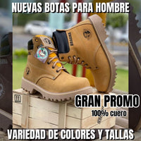 GRAN PROMO 50% off, Botas para hombre🥾100% CUERO