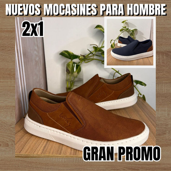 ¡¡¡SOLO POR HOY!!! 2X1 🤩NUEVOS MOCASINES PARA CABALLERO👞 Envío gratis