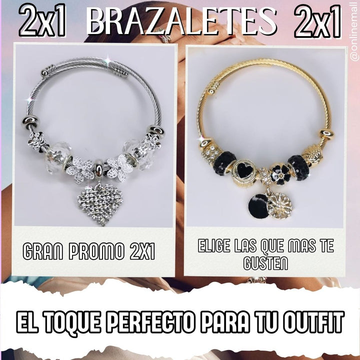 Hermosos brazaletes 2x1 🥰 + envío gratis