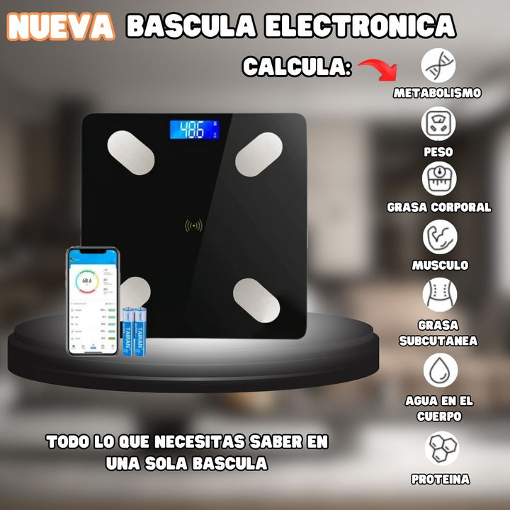 ⚖️MARAVILLOSA BASCULA ELECTRONICA⚡+ ENVÍO GRATIS