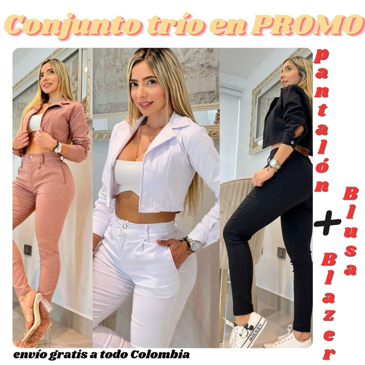 ✨IMPERDIBLE CONJUNTO TRÍO + Envío Gratis