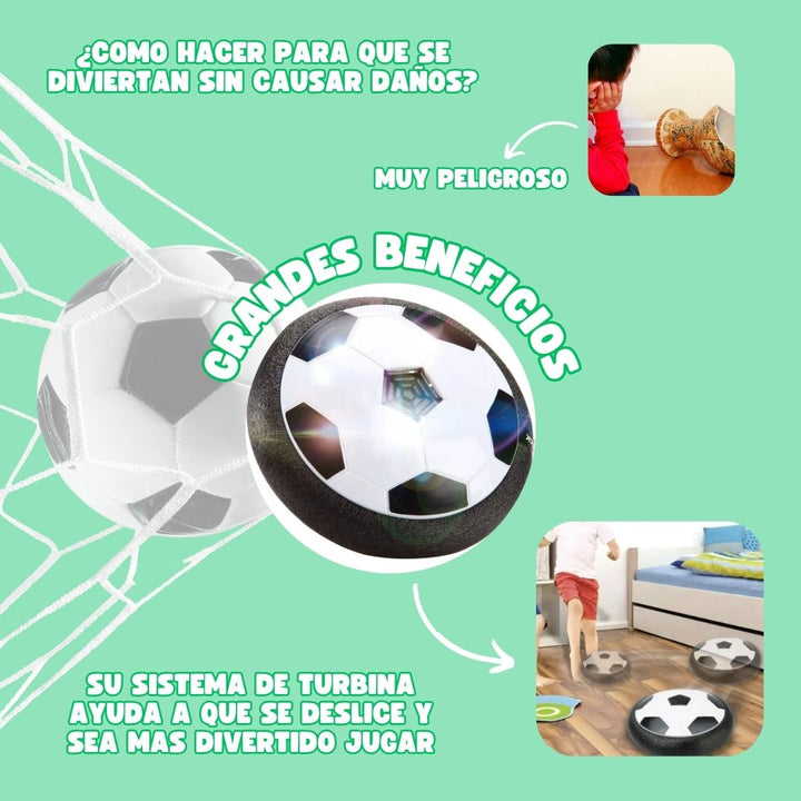 NUEVO BALÓN⚽ FLOTANTE💨DIVERSIÓN Y SEGURIDAD PARA TUS NIÑOS💕 + Envío Gratis