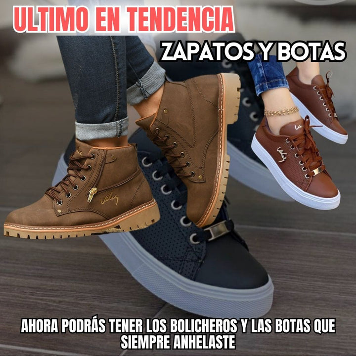 ¡SOLO POR HOY! GRAN PROMO 2x1💕Botas Y BOLICHEROS para Dama🥾🥿