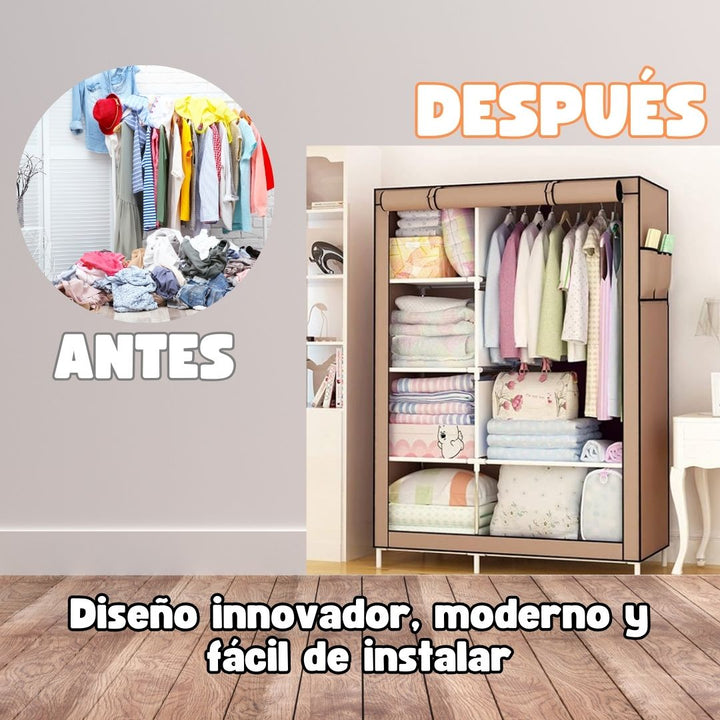 Closet Organizador Armable Y Portátil + Envío Gratis