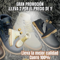 💥Mega Promo 2X1 BOTAS EN CUERO UNISEX + Envío Gratis