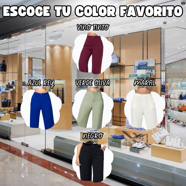 GRAN PROMO 2x1🥰PANTALONES(ELIGE LOS DOS COLORES QUE MAS TE GUSTEN)👖+ Envío Gratis