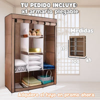 Closet Organizador Armable Y Portátil + Envío Gratis