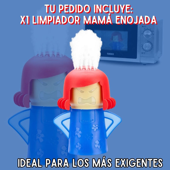 📍Nuevo limpiador MAMÁ ENOJADA👩‍🍼LIMPIEZA A VAPOR 💨+ ENVÍO GRATIS