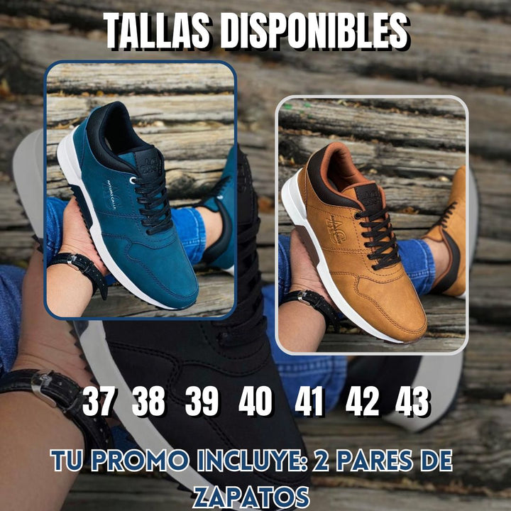 GRAN PROMOCIÓN 2X1 ⭐ZAPATOS PARA HOMBRE👞 + Envío gratis