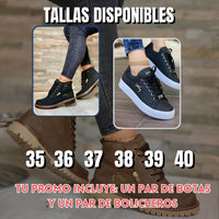 ¡SOLO POR HOY! GRAN PROMO 2x1💕Botas Y BOLICHEROS para Dama🥾🥿