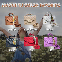 ASOMBROSO DESCUENTO 👜 Bolso para dama 2x1 🤩 + ENVÍO GRATIS