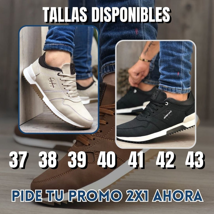 ¡SOLO POR HOY! 2x1🤩Zapatos para caballero👞50% off