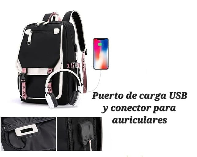 GRAN PROMO🤩 Maleta con USB 🎒+ ENVÍO GRATIS