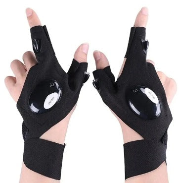 🚨Asombrosos Guantes con doble LINTERNA + Envío Gratis