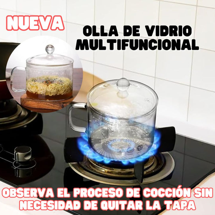 🤩NUEVA Olla de vidrio Premium + Envío Gratis